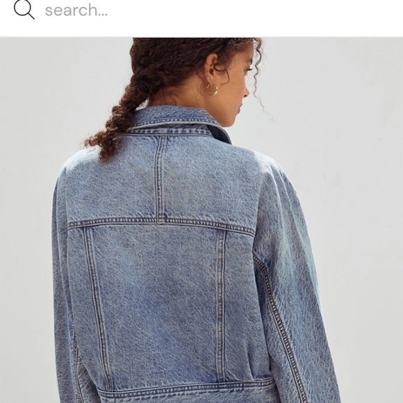 Jean Jacket Medium Wash Size Medium PacSun - Picture 4 of 7